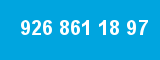 926 861 18 97